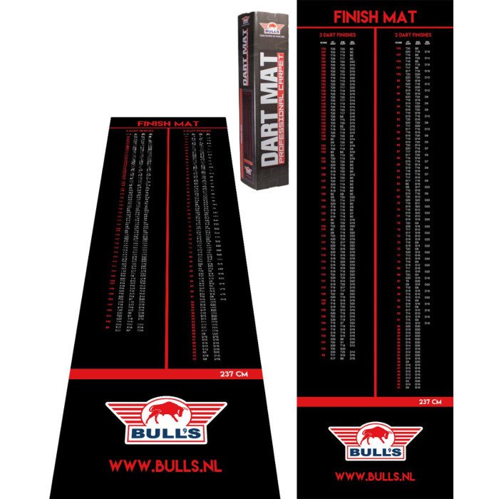 Bull's Carpet Finish Dartmat | 300x90 cm