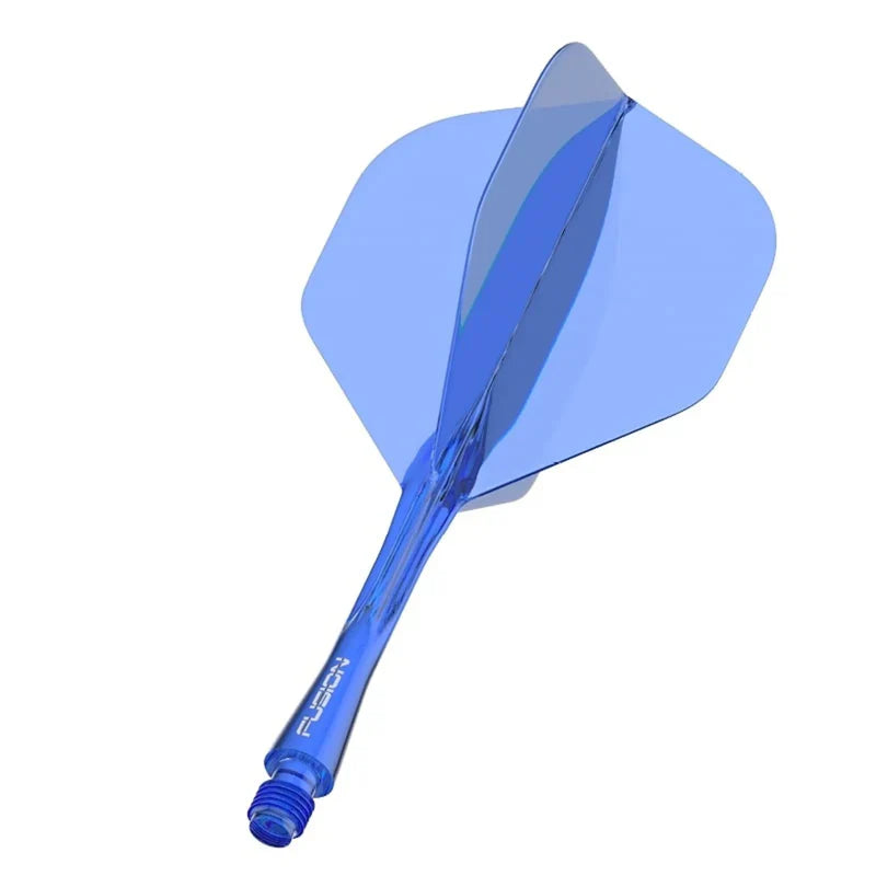 Winmau Fusion #2 Integrated Flight & Shaft - Neon Blue