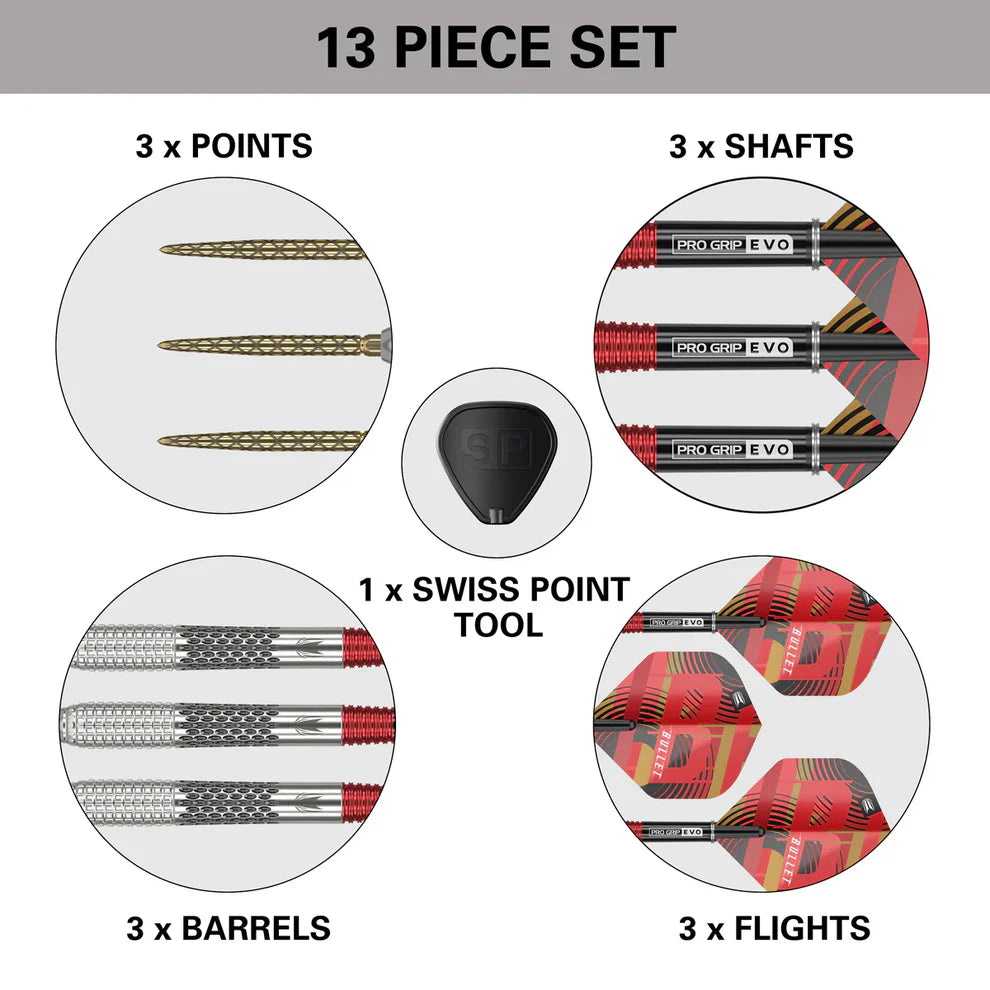 Target Stephen Bunting G5 Darts (95% Tungsten)