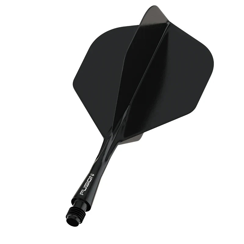 Winmau Fusion #2 Integrated Flight & Shaft - Black