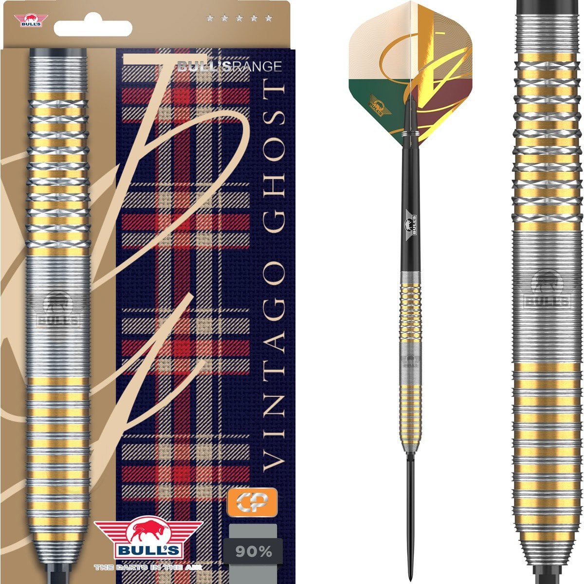 Bull's Vintago Ghost CP Steeltip 90% 28g