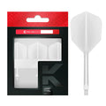 Target K-Flex White No.6 Small Integrated Flights