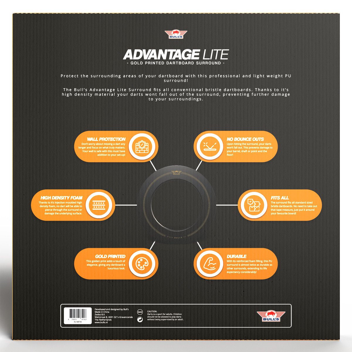 Bull's Advantage Gold Surround