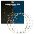 Bull's Metal Number Ring – Individual Number