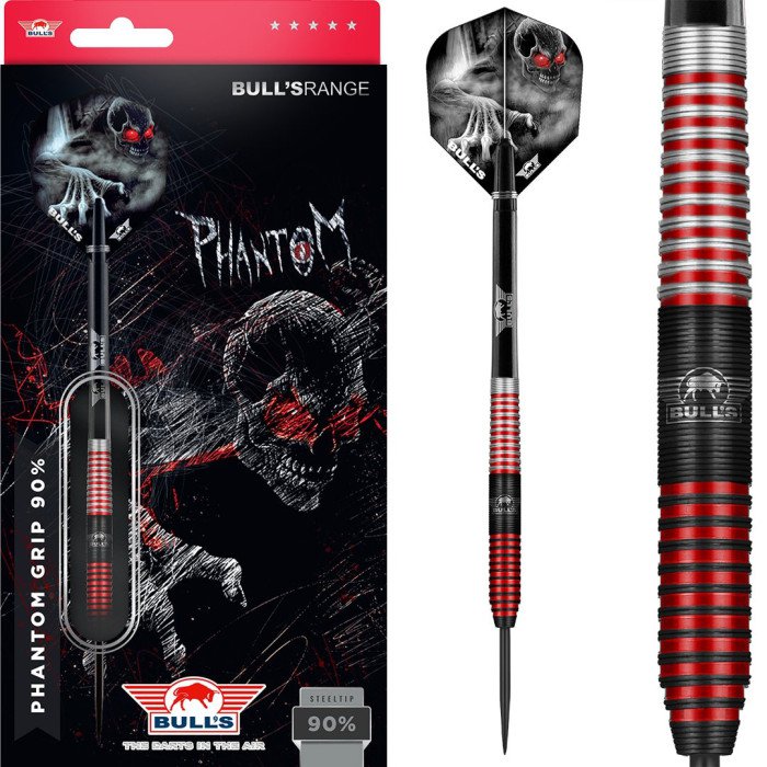 Bull's Phantom Grip 90% Tungsten Red 24G