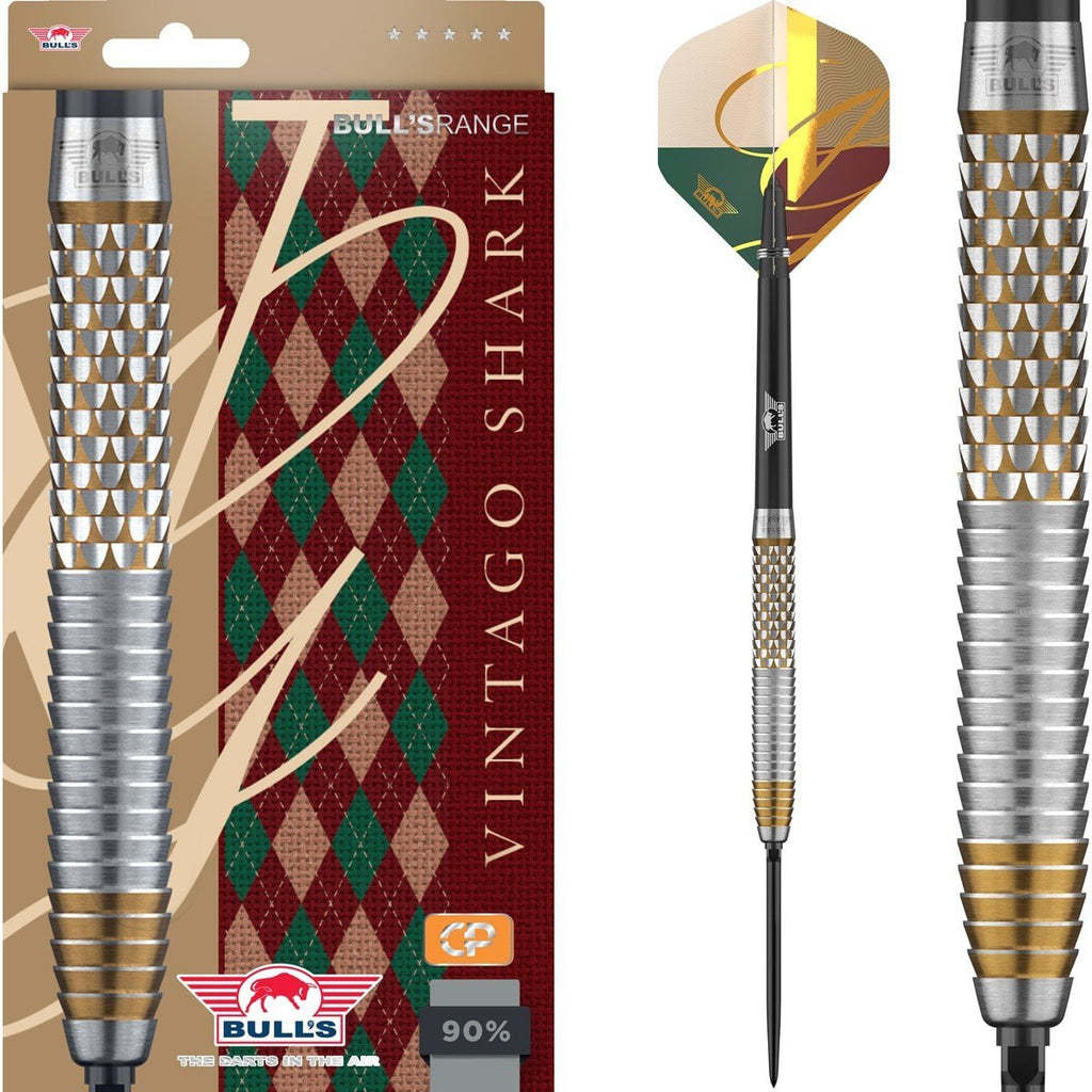 Bulls Vintage Shark darts with packaging on a white background