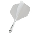 Winmau Fusion #2 Integrated Flight & Shaft - White