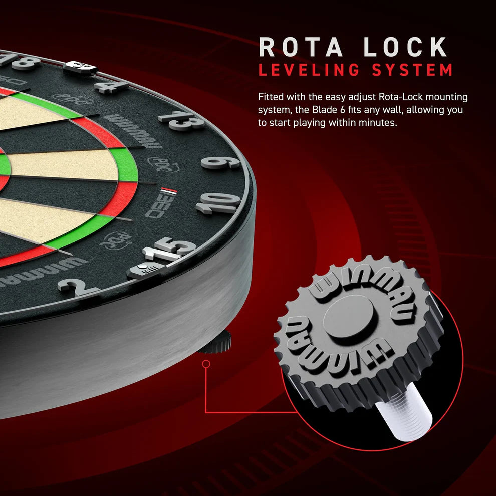 Winmau Blade 360 Triple Core Dartboard - Official PDC Match Quality