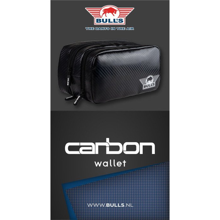 Bull’s Carbon Wallet – Premium Tournament Storage Solution