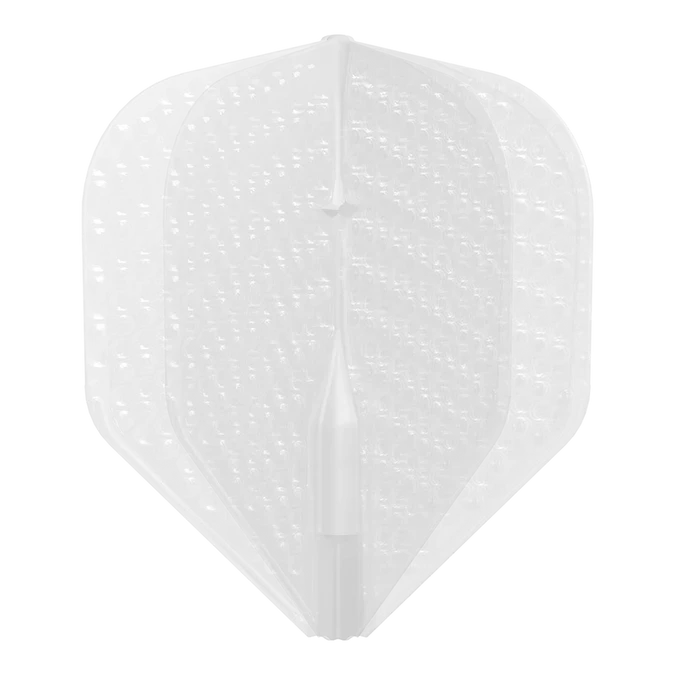 L-Style L1 EZ Dimple Standard No.2 Flights – Various Colours White