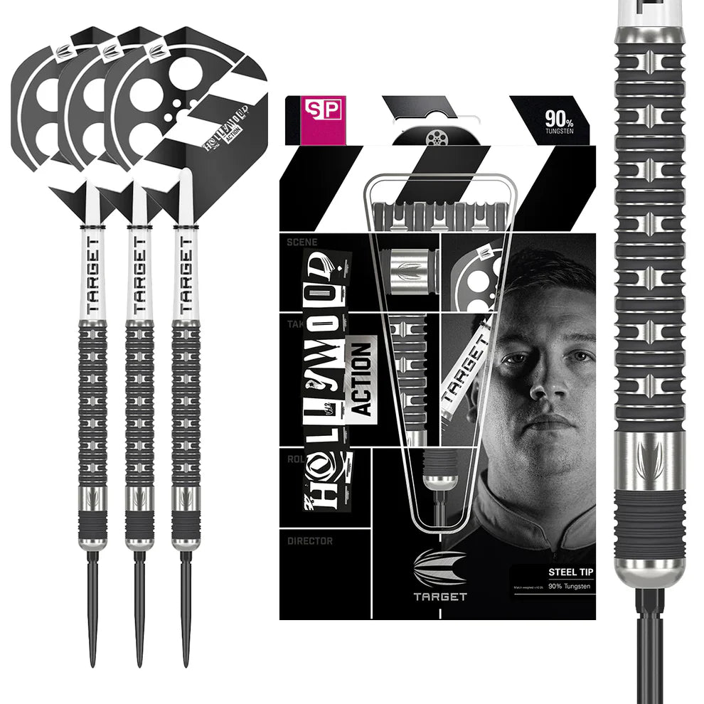 Target Chris Dobey Hollywood Action Darts (90% Tungsten)