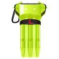 L-Style Krystal One Dart Case in Neon Yellow – front view