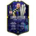Luke Littler darts player card 2026 double world champion edition