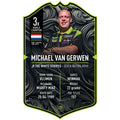 Front of Michael van Gerwen Mighty Mike Ultimate Player Card darts collectible