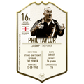Phil Taylor The Power Ultimate Player Card Immortals Edition limited collectible darts card