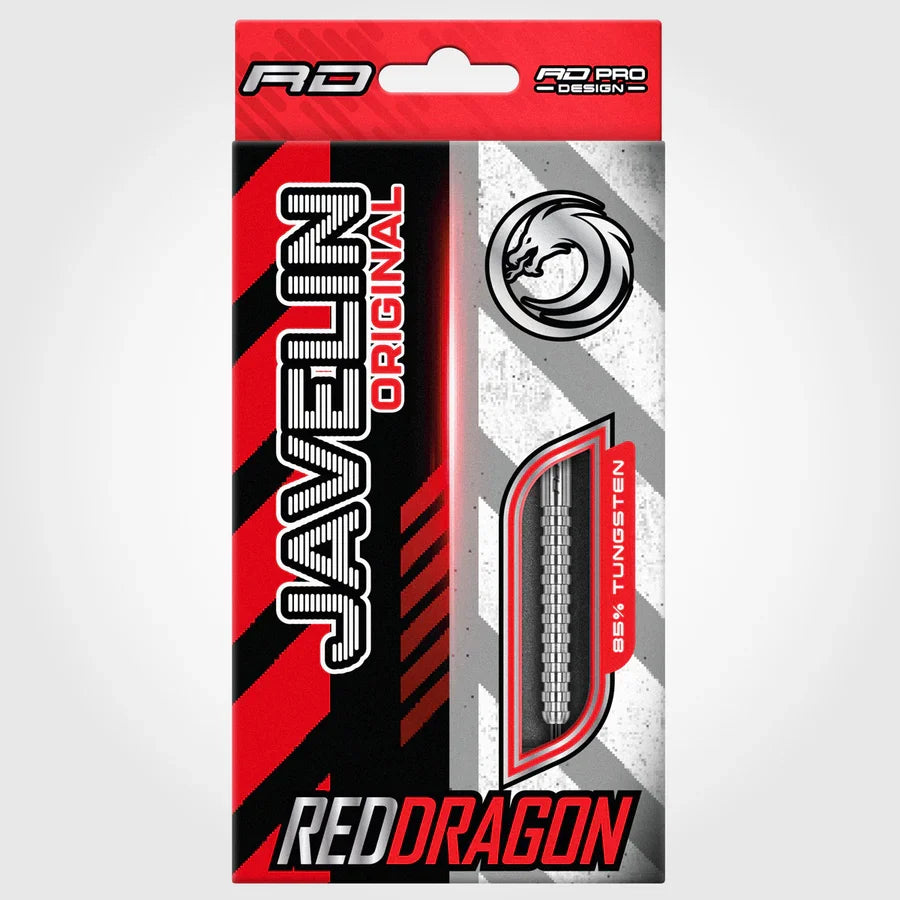 Red Dragon Javelin 80% tungsten darts retail box
