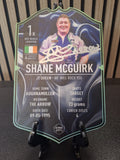 Signed Shane McGuirk Mini Ultimate Darts Card front view 11.5x18cm