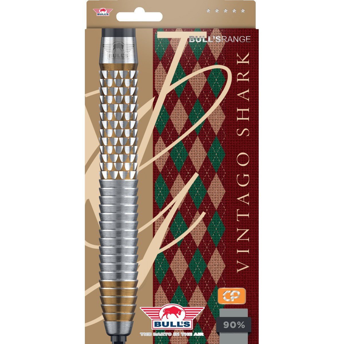 Bull’s Vintago 90% Shark Steeltip – Vintage Inspired CP Dart Range