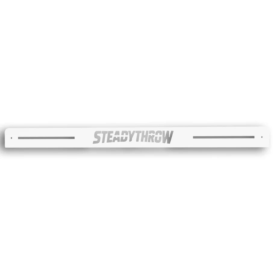 SteadyThrow Lite Mini raised oche in white front view