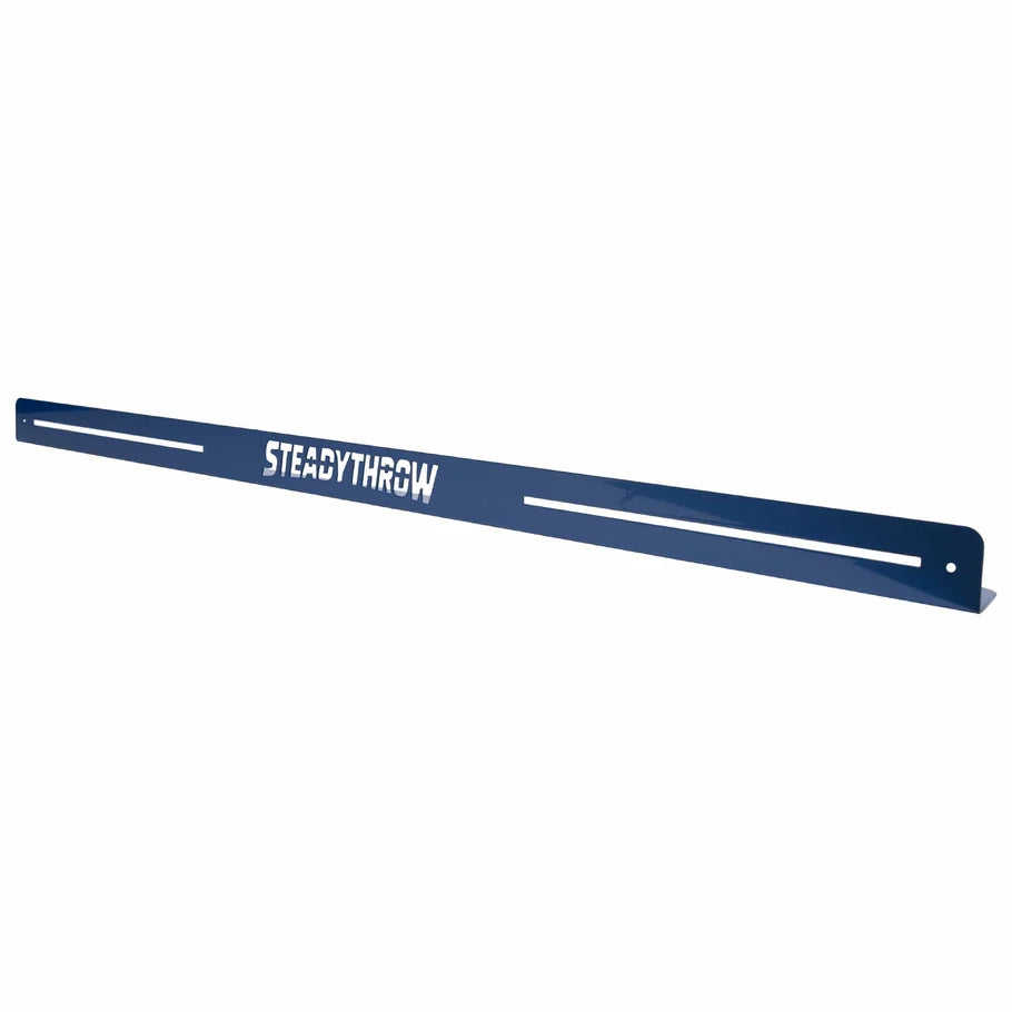 SteadyThrow Lite 880mm raised oche in blue side view