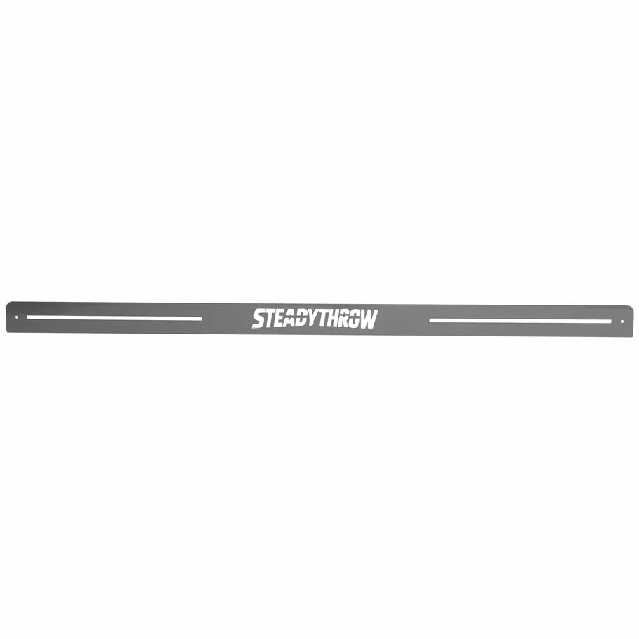 SteadyThrow Lite 880mm raised oche in grey front view