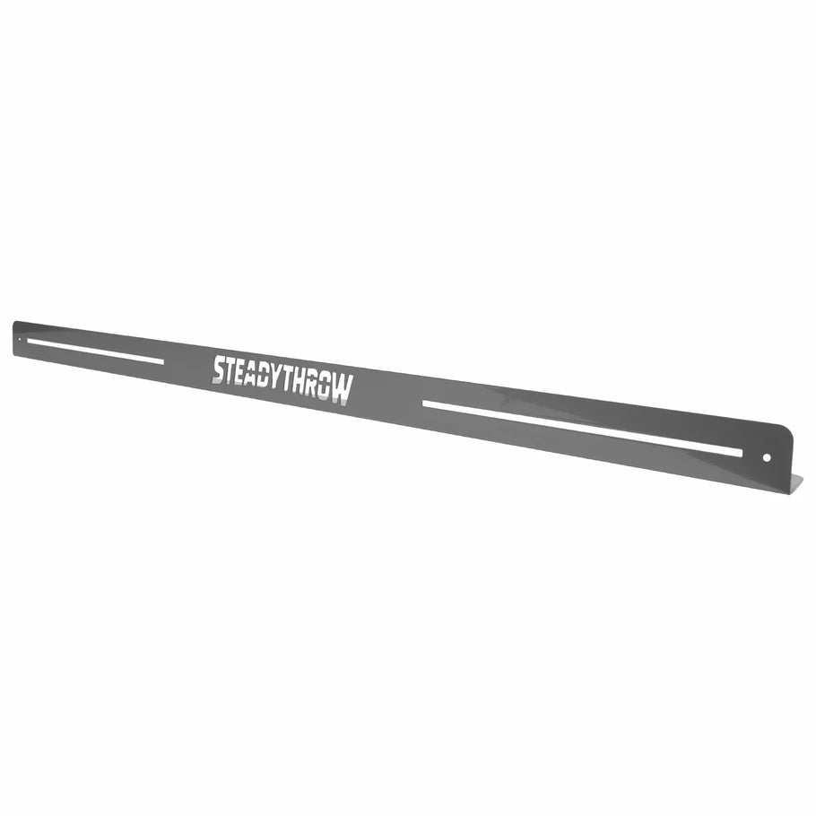 SteadyThrow Lite 880mm raised oche in grey side view