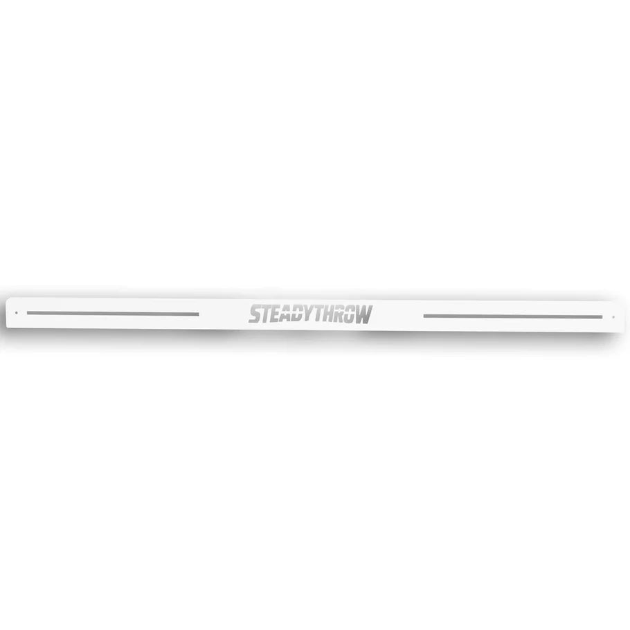 SteadyThrow Lite 880mm raised oche in white front view