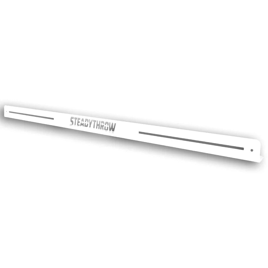 SteadyThrow Lite 880mm raised oche in white side view
