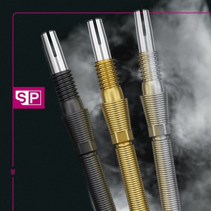 Target Storm Nano Swiss Points close-up in three colours