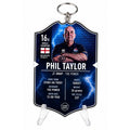 Ultimate Card Key Chain Phil Taylor premium darts collectible keyring with fast delivery throughout Ireland.