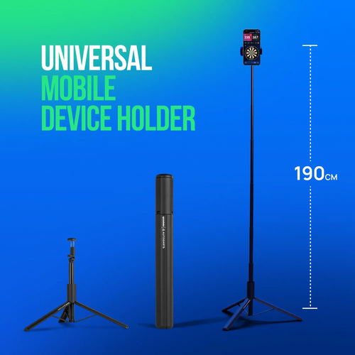 Winmau Auto Darts Tripod extended to 190cm for Autodarts mobile autoscoring